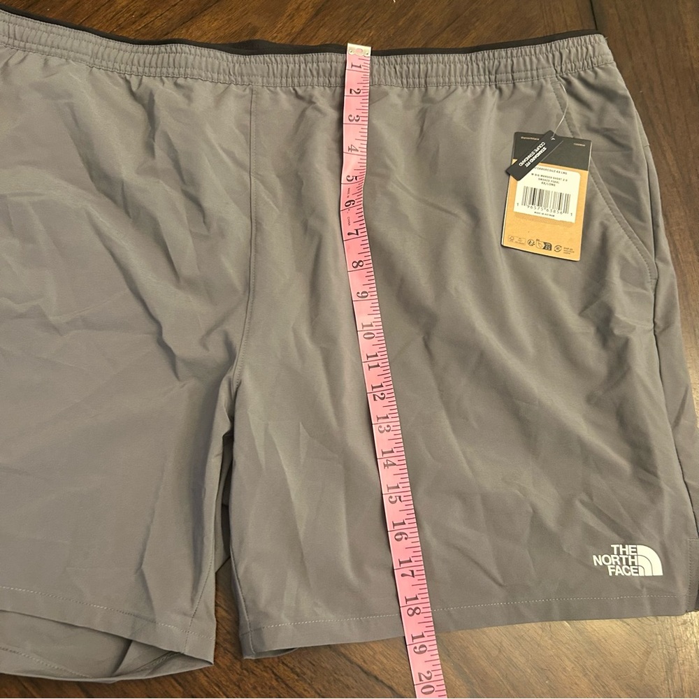 The North Face Mens Big Wander Short 2.0, 4X, LNG, Smoked Pearl New - Picture 11 of 11